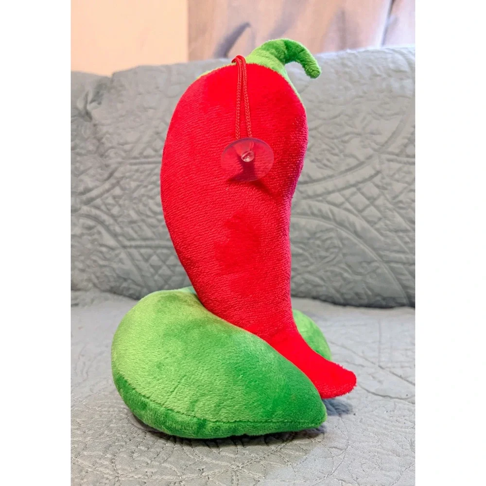 Plants Vs Zombies Plush PvZ Jalapeno Pepper No Tags Suction Cup